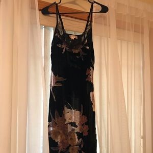 Band of gypsies velvet dress